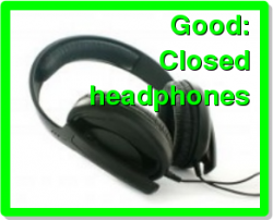 Closed headphones - 耳機